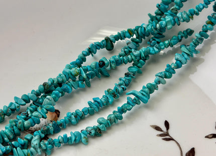 3-4x5-6 mm Natural Light Blue Turquoise Gemstone Good Quality Small Genuine Turquoise Chips #2072