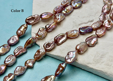 8-10x10-16 mm AA Natural Dark Mauve Pink Biwa Keshi Freshwater Pearls Super High Luster Unique Keshi 28-33 Beads #P3571
