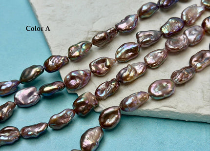8-10x10-16 mm AA Natural Dark Mauve Pink Biwa Keshi Freshwater Pearls Super High Luster Unique Keshi 28-33 Beads #P3571