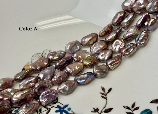 8-10x10-16 mm AA Natural Dark Mauve Pink Biwa Keshi Freshwater Pearls Super High Luster Unique Keshi 28-33 Beads #P3571