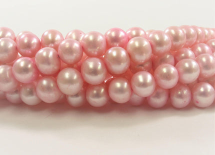 8-9 mm Potato Freshwater Pearl Beads Baby Pink, Cranberry OR Purple, Genuine Cultured Freshwater Pearl Beads, Potato Pearls #651