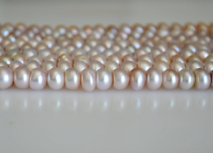 4-7 mm Natural Pink Color Button Freshwater Pearl Beads Genuine Cultured Freshwater Pearl Button Pearls #816