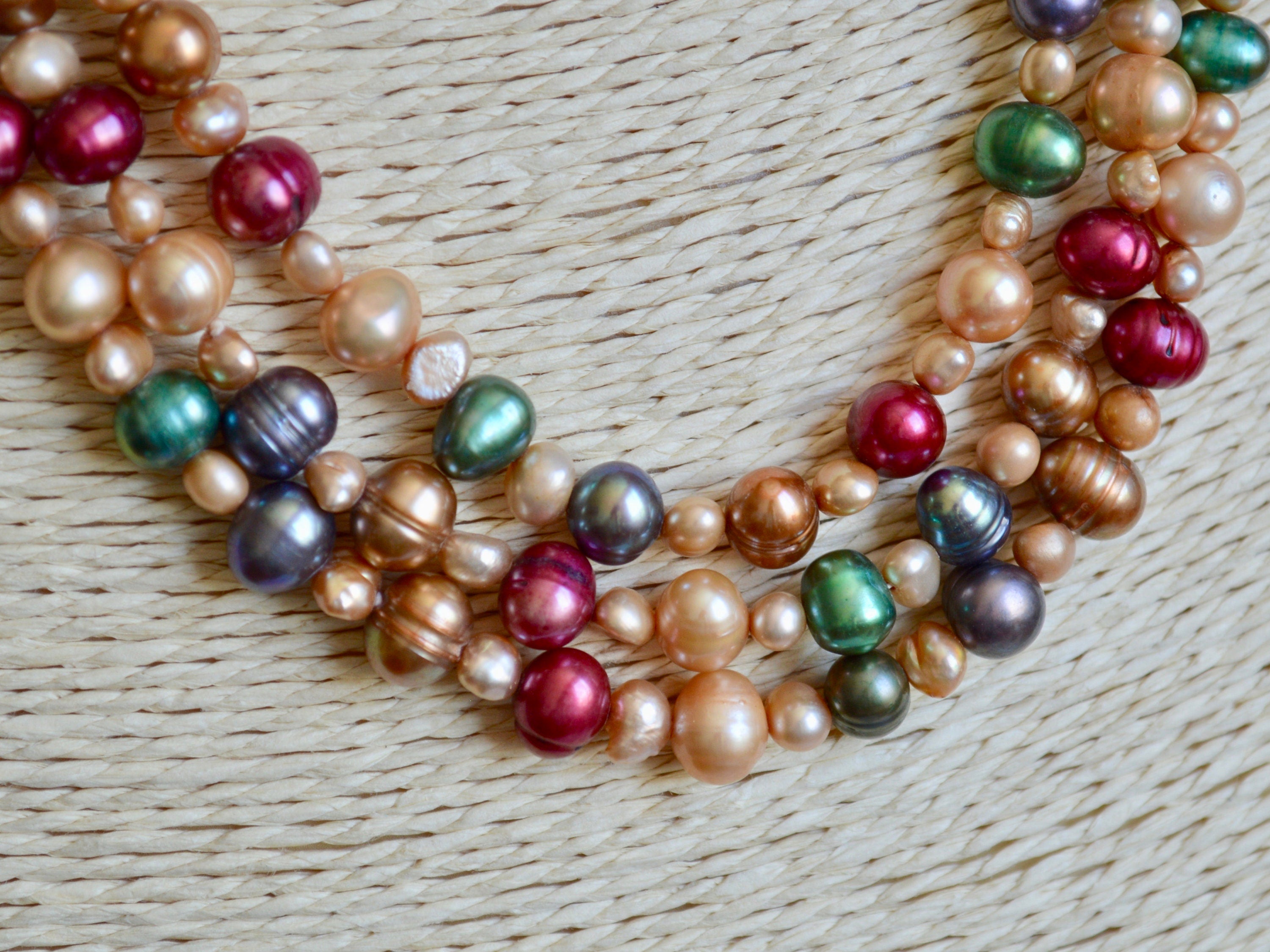 La Galassia | Handmade Vegan Pearl Necklace - Vellva Jewellery