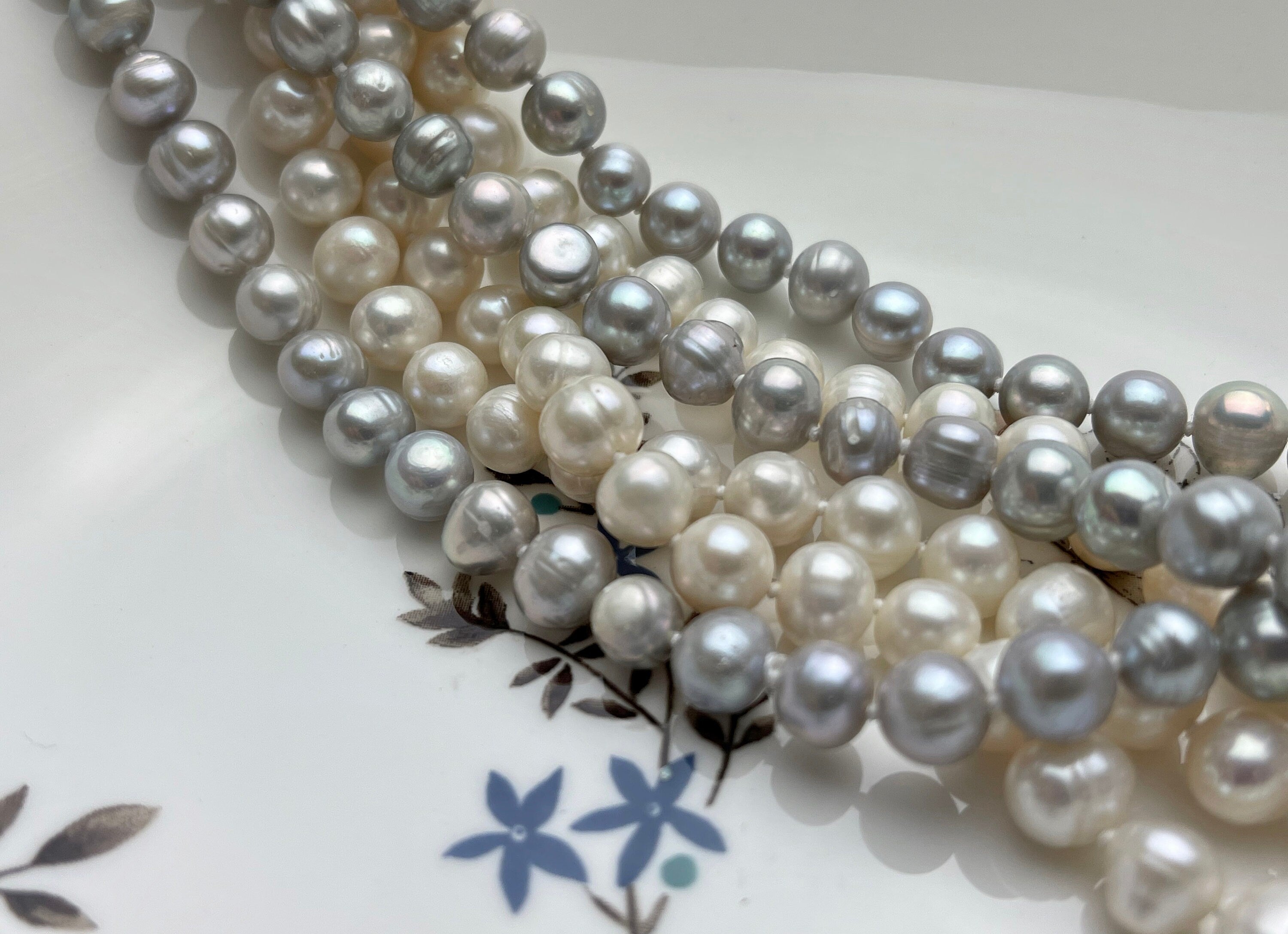 72, 8-8.5mm Freshwater Cultured Pearl Strands