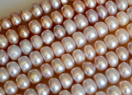 4-7 mm Natural Pink Color Button Freshwater Pearl Beads Genuine Cultured Freshwater Pearl Button Pearls #816