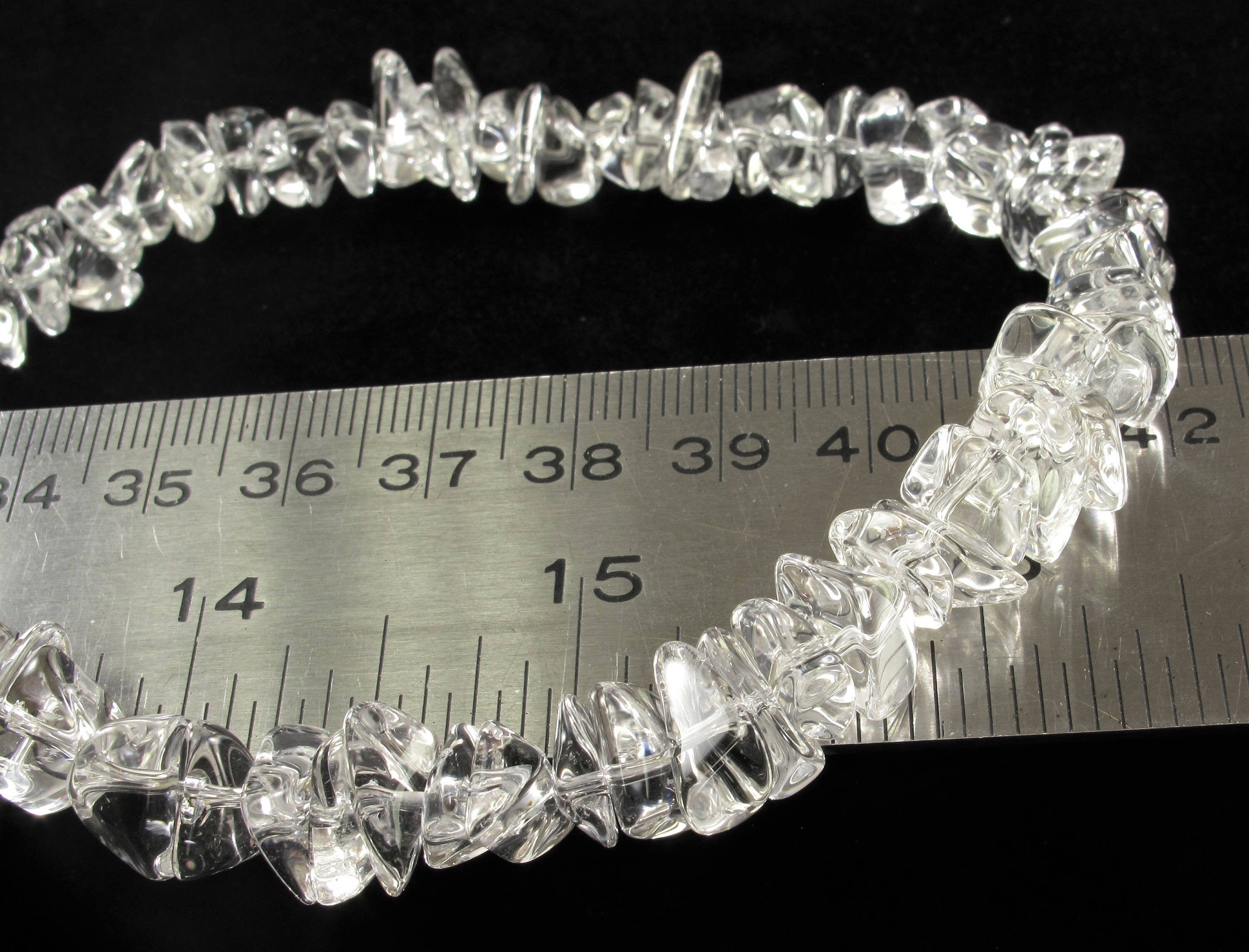 AAA Super Clear Quartz Crystal Bracelet, 8mm Natural Gemstone